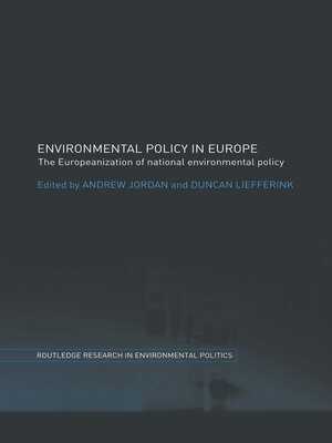 cover image of Environmental Policy in Europe